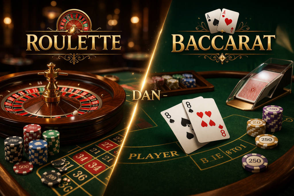 Strategi Menang di Live Game: Roulette dan Baccarat