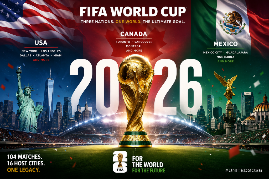 FIFA WORLD CUP 2026 SUDAH BERJALAN! JADILAH BAGIAN DARI EUFORIANYA!